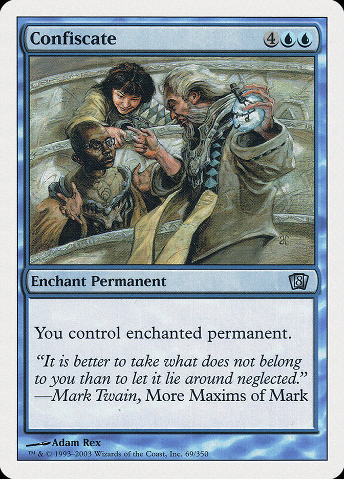 Confiscate [Eighth Edition] - Magic: The Gathering - Card Brawlers | Quebec | Canada |