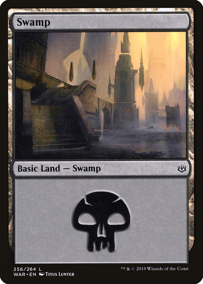 Swamp (256) [War of the Spark] - Magic: The Gathering - Card Brawlers | Quebec | Canada |
