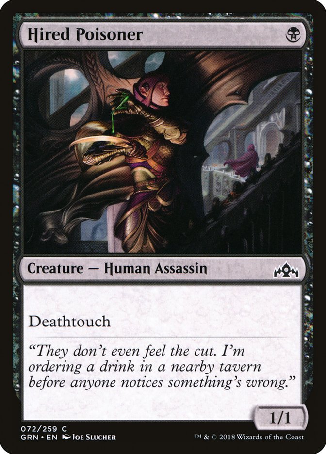 Hired Poisoner [Guilds of Ravnica] - Magic: The Gathering - Card Brawlers | Quebec | Canada |