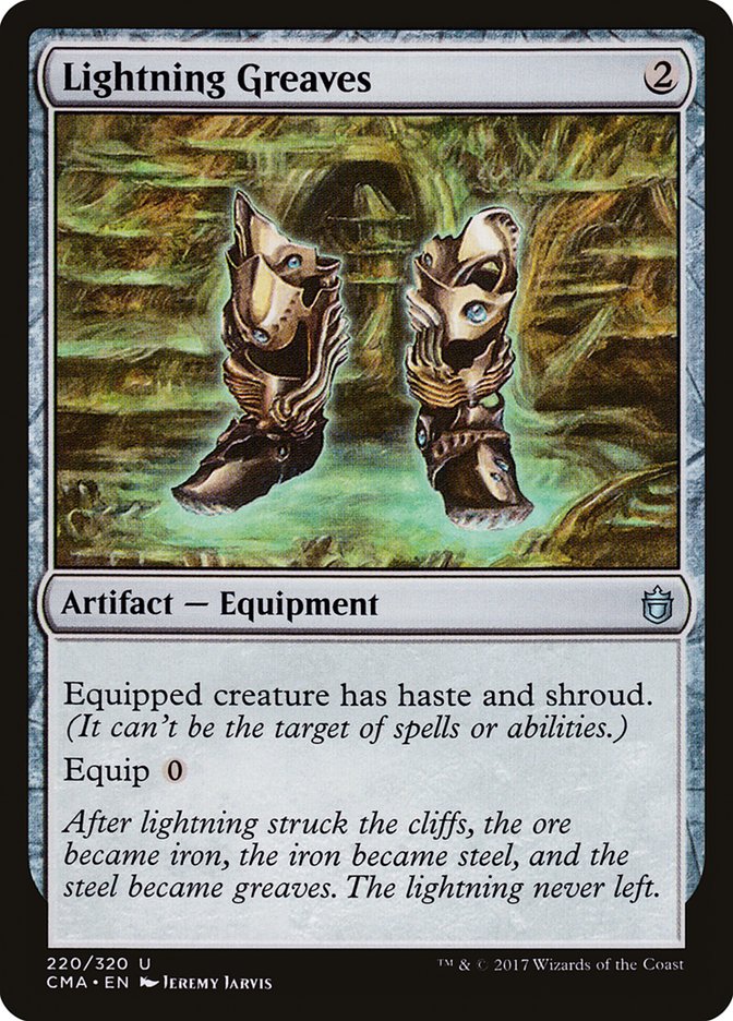Lightning Greaves [Commander Anthology] - Magic: The Gathering - Card Brawlers | Quebec | Canada |