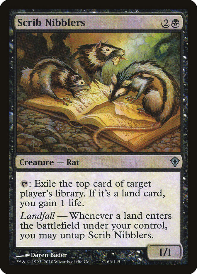 Scrib Nibblers [Worldwake] - Magic: The Gathering - Card Brawlers | Quebec | Canada |