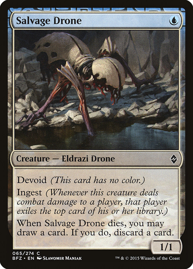 Salvage Drone [Battle for Zendikar] - Magic: The Gathering - Card Brawlers | Quebec | Canada |