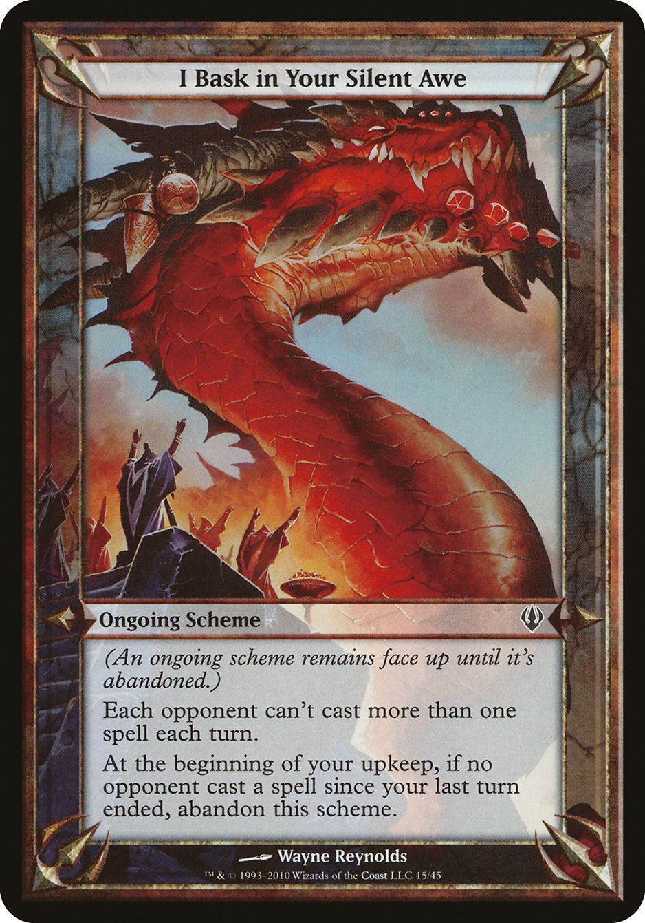 I Bask in Your Silent Awe (Schemes) [Archenemy Schemes] - Magic: The Gathering - Card Brawlers | Quebec | Canada |