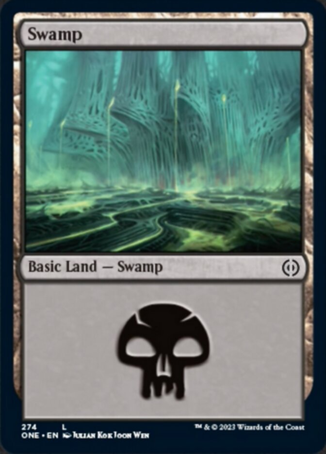 Swamp (274) [Phyrexia: All Will Be One] - Magic: The Gathering - Card Brawlers | Quebec | Canada |