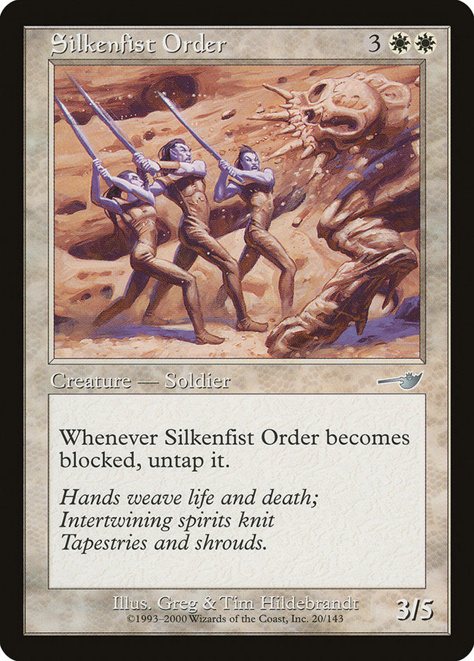 Silkenfist Order [Nemesis] - Magic: The Gathering - Card Brawlers | Quebec | Canada |