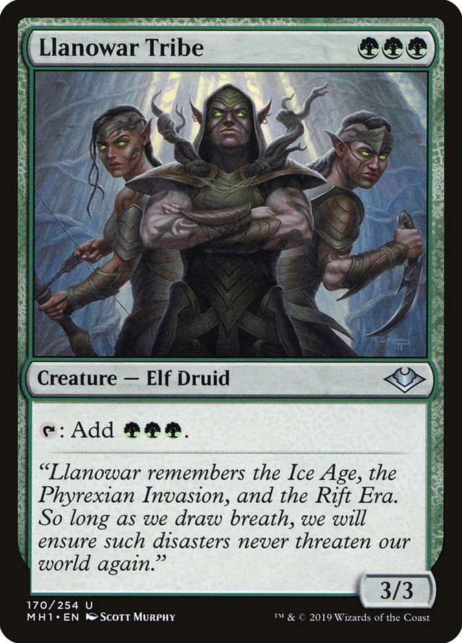 Llanowar Tribe [Modern Horizons] - Magic: The Gathering - Card Brawlers | Quebec | Canada |