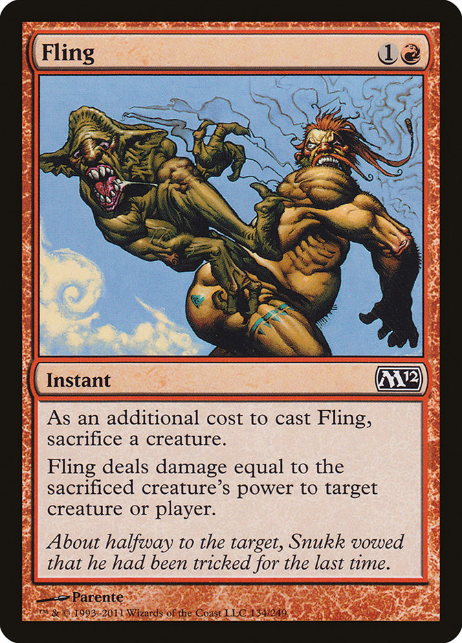 Fling [Magic 2012] - Magic: The Gathering - Card Brawlers | Quebec | Canada |