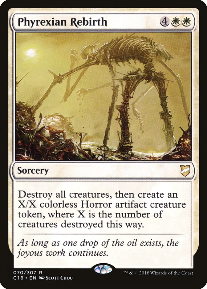 Phyrexian Rebirth [Commander 2018] - Magic: The Gathering - Card Brawlers | Quebec | Canada |