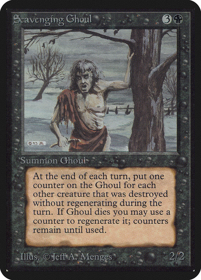 Scavenging Ghoul [Alpha Edition] - Magic: The Gathering - Card Brawlers | Quebec | Canada |
