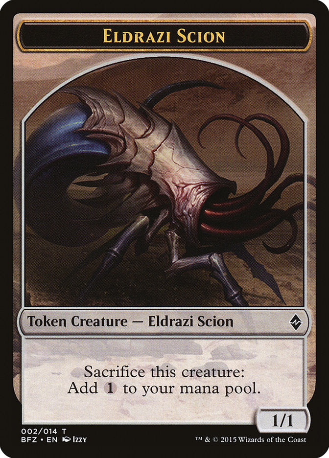 Eldrazi Scion Token (002/014) [Battle for Zendikar Tokens] - Magic: The Gathering - Card Brawlers | Quebec | Canada |