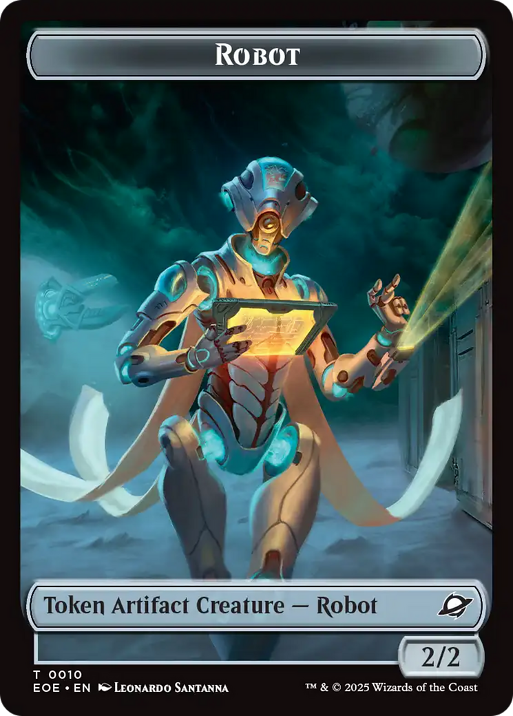 Robot // Munitions Double-Sided Token [Edge of Eternities Tokens] - Magic: The Gathering - Card Brawlers | Quebec | Canada |