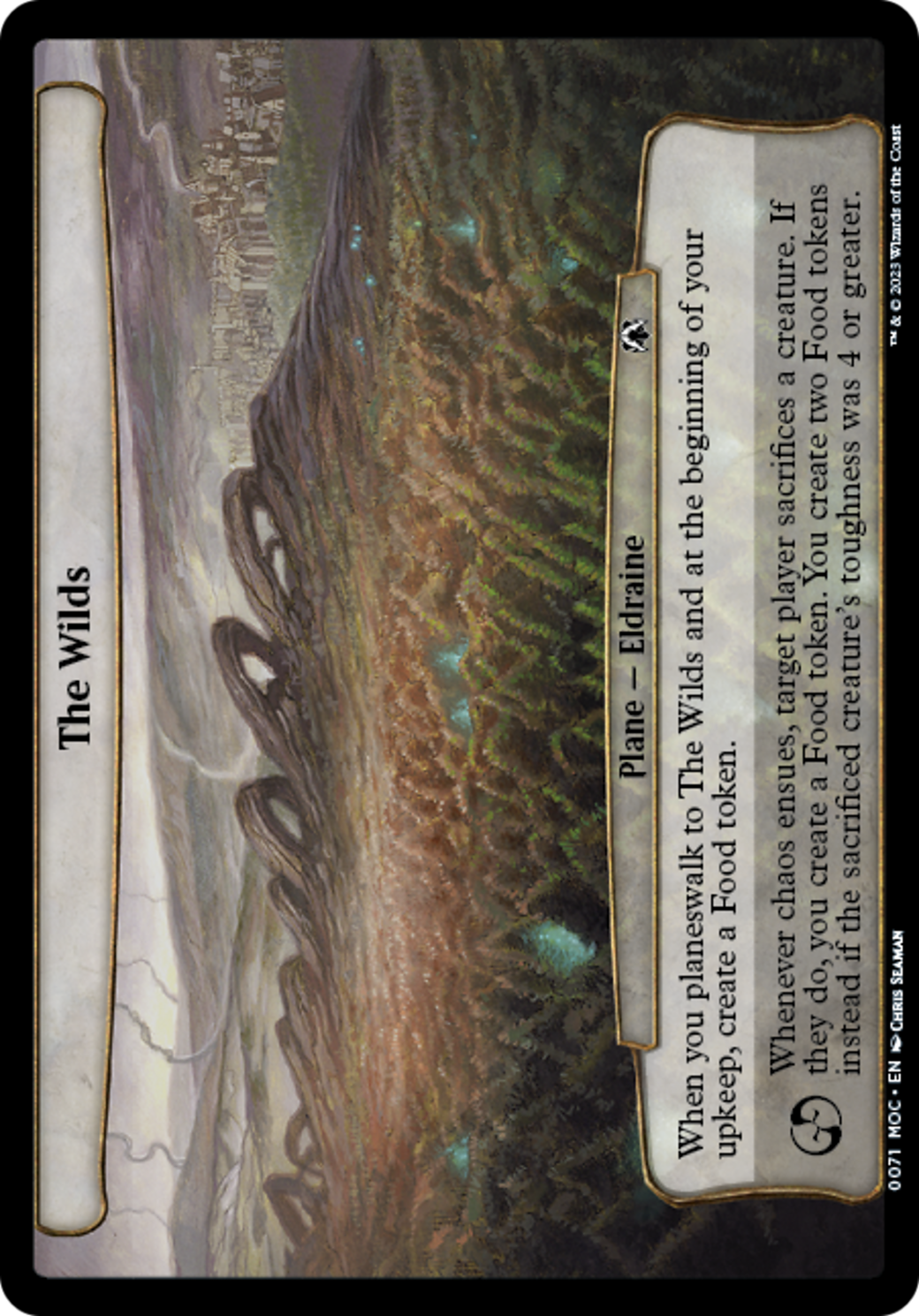 The Wilds [March of the Machine Commander] - Magic: The Gathering - Card Brawlers | Quebec | Canada |