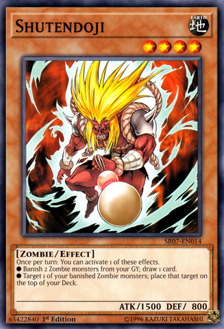 Shutendoji [Deck de structure : Horde de zombies] [SR07-EN014] 