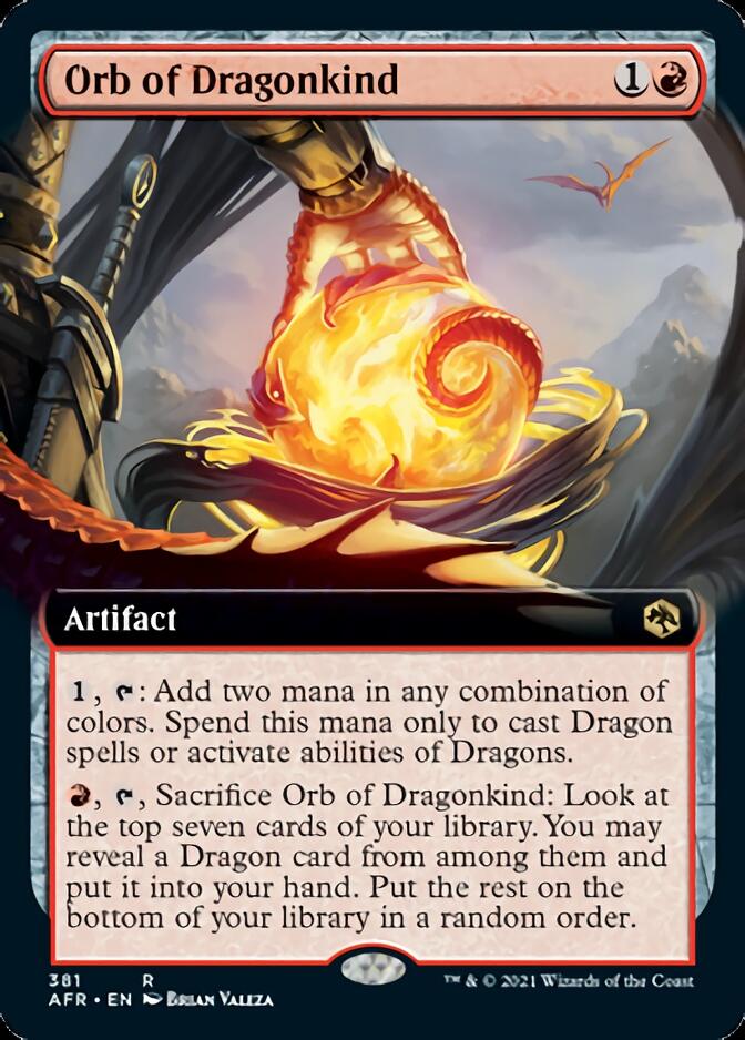 Orb of Dragonkind (Extended Art) [Dungeons & Dragons: Adventures in the Forgotten Realms] - Magic: The Gathering - Card Brawlers | Quebec | Canada |