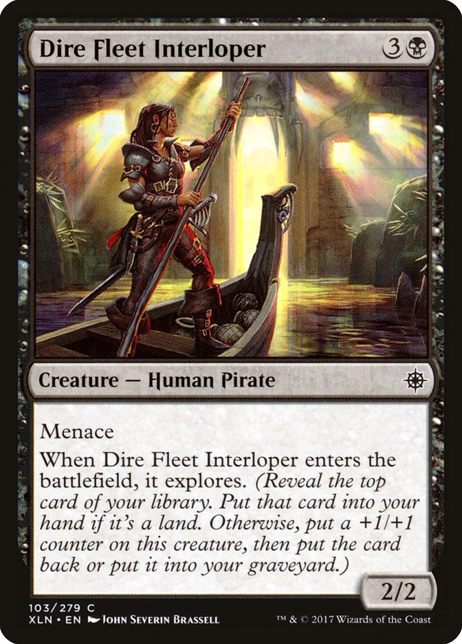 Dire Fleet Interloper [Ixalan] - Magic: The Gathering - Card Brawlers | Quebec | Canada |