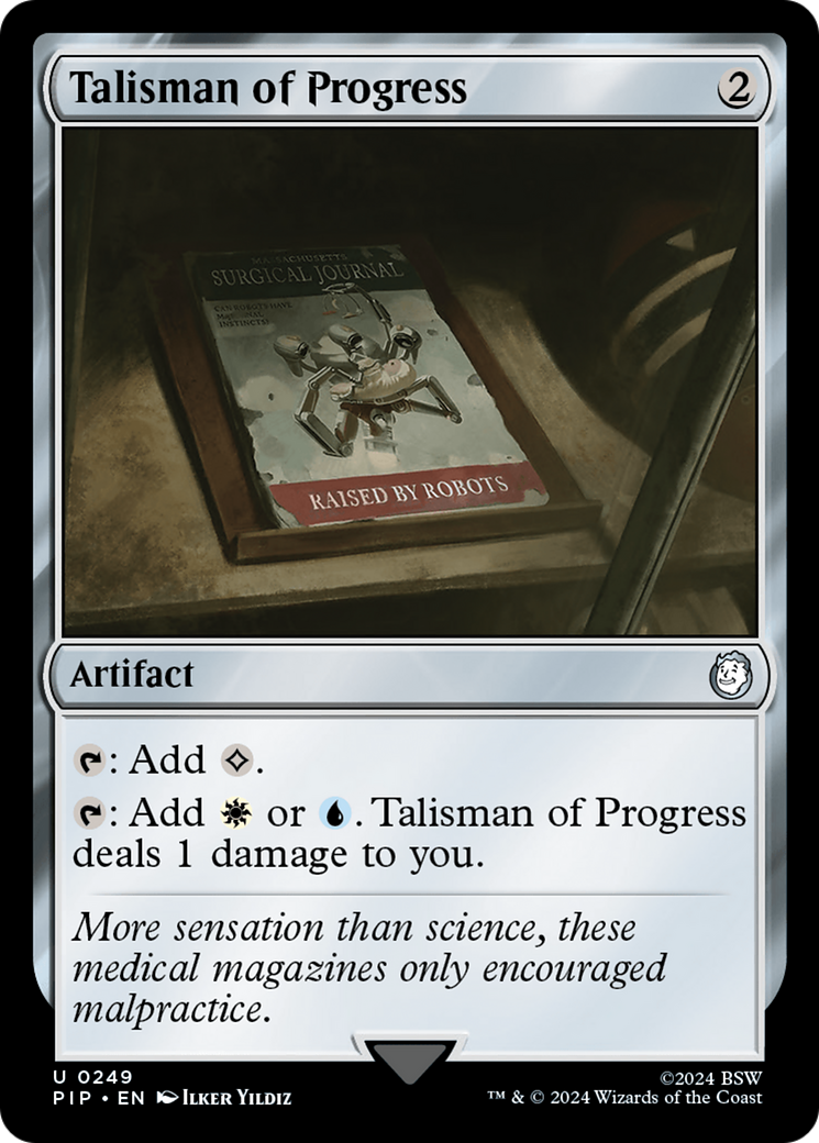 Talisman of Progress [Fallout] - Magic: The Gathering - Card Brawlers | Quebec | Canada |