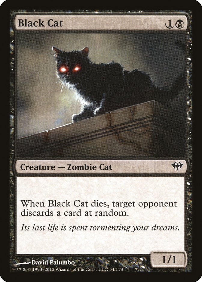 Black Cat [Dark Ascension] - Magic: The Gathering - Card Brawlers | Quebec | Canada |