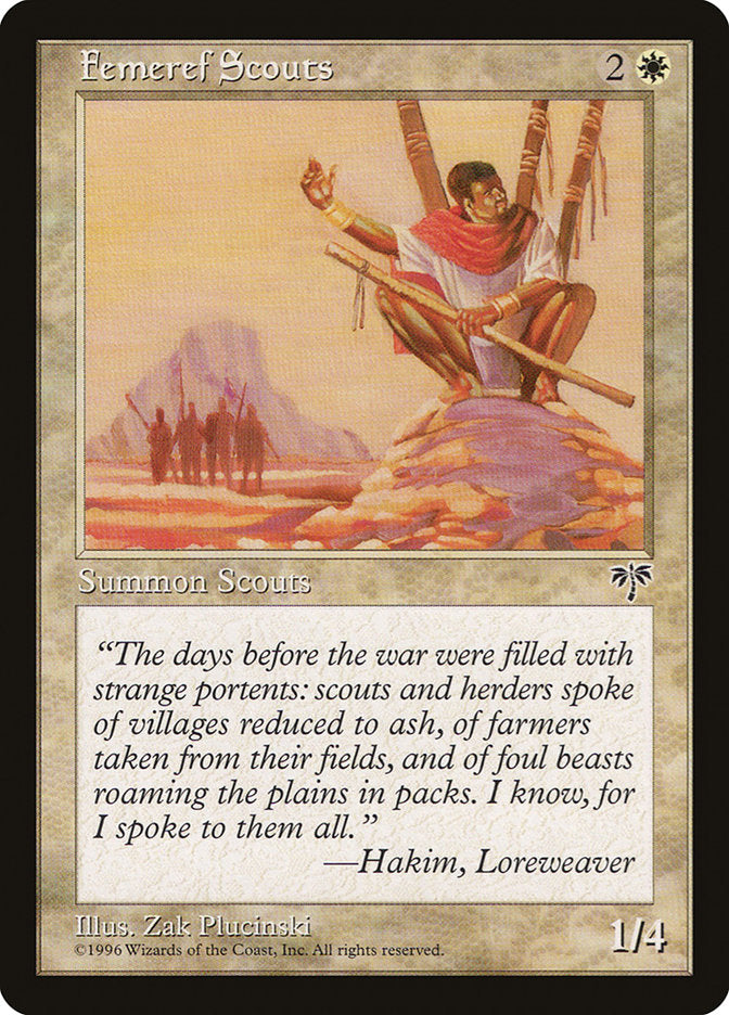 Femeref Scouts [Mirage] - Magic: The Gathering - Card Brawlers | Quebec | Canada |