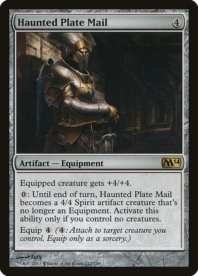 Haunted Plate Mail [Magic 2014] - Magic: The Gathering - Card Brawlers | Quebec | Canada |