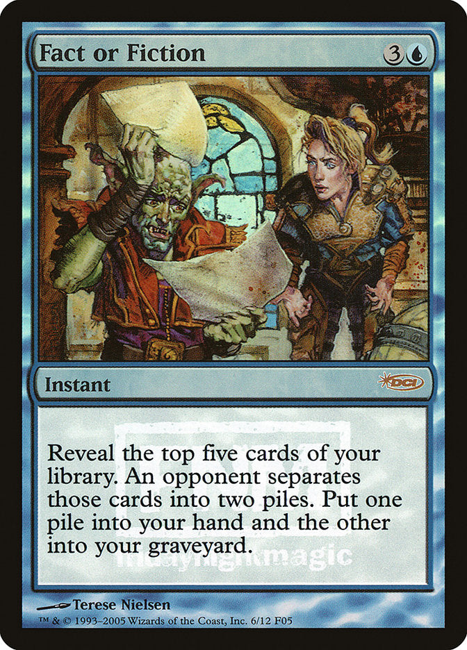 Fact or Fiction [Friday Night Magic 2005] - Magic: The Gathering - Card Brawlers | Quebec | Canada |