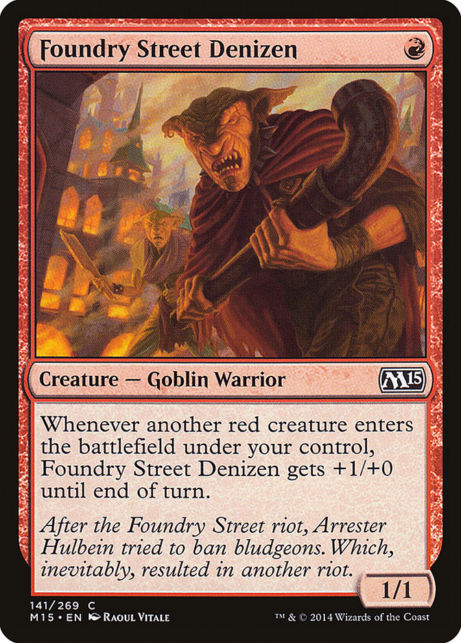 Foundry Street Denizen [Magic 2015] - Magic: The Gathering - Card Brawlers | Quebec | Canada |