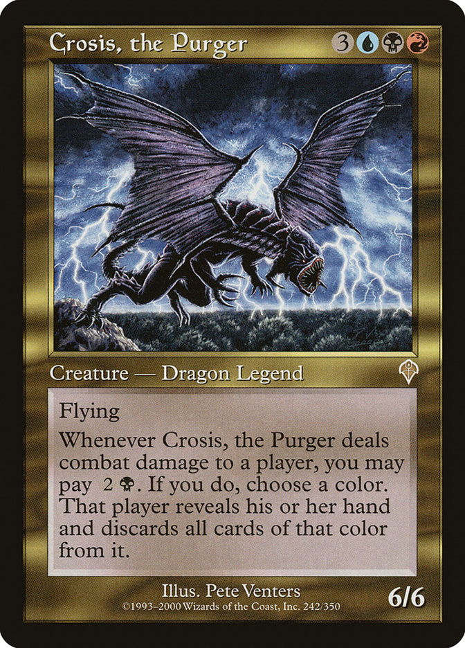 Crosis, the Purger [Invasion] - Magic: The Gathering - Card Brawlers | Quebec | Canada |
