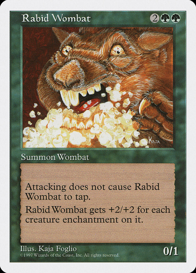 Rabid Wombat [Fifth Edition] - Magic: The Gathering - Card Brawlers | Quebec | Canada |