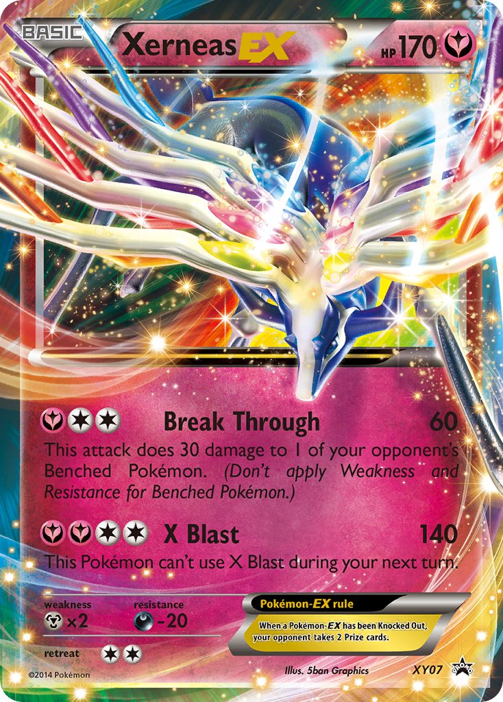 Xerneas EX (XY07) [XY: Black Star Promos] - Pokémon - Card Brawlers | Quebec | Canada |