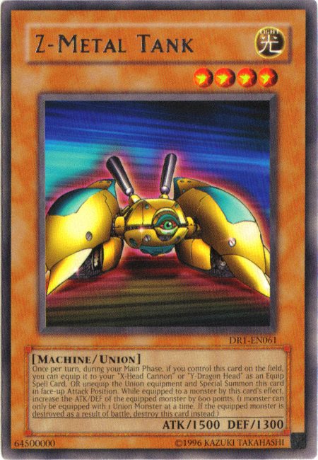 Z-Metal Tank [DR1-EN061] Rare - Yu-Gi-Oh! - Card Brawlers | Quebec | Canada |