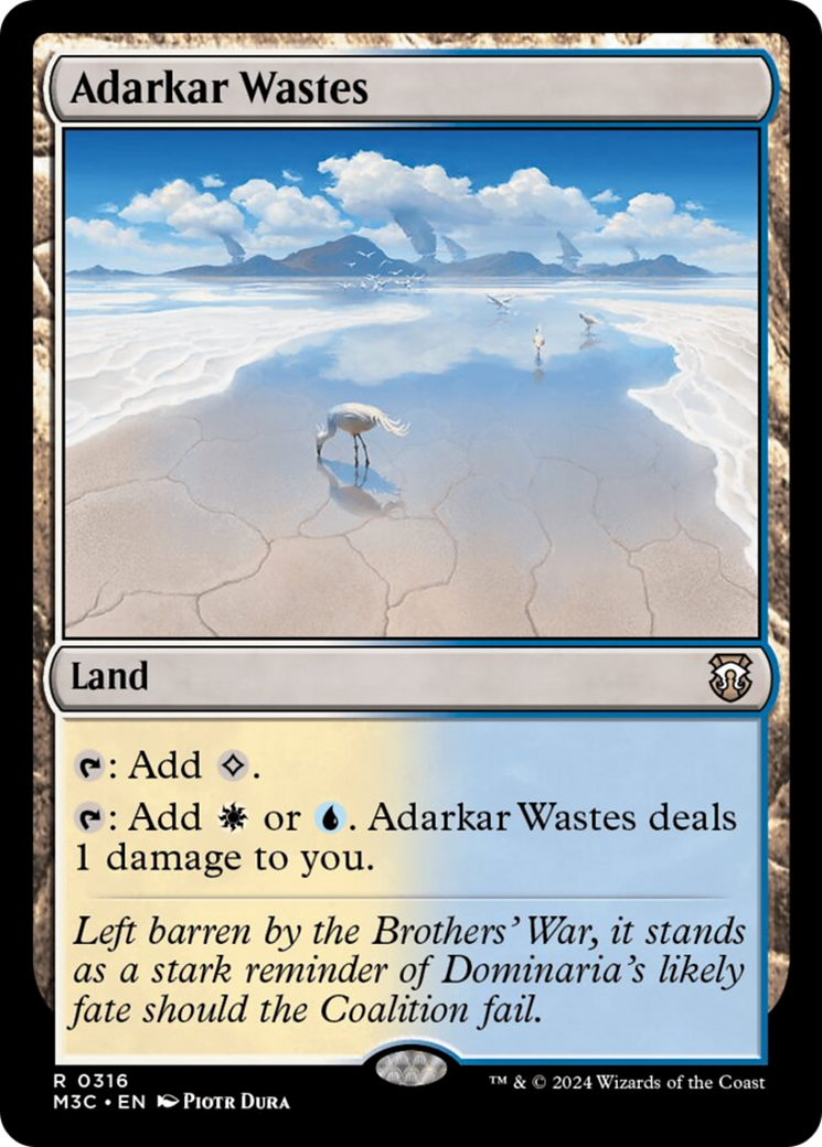 Adarkar Wastes [Modern Horizons 3 Commander] - Magic: The Gathering - Card Brawlers | Quebec | Canada |