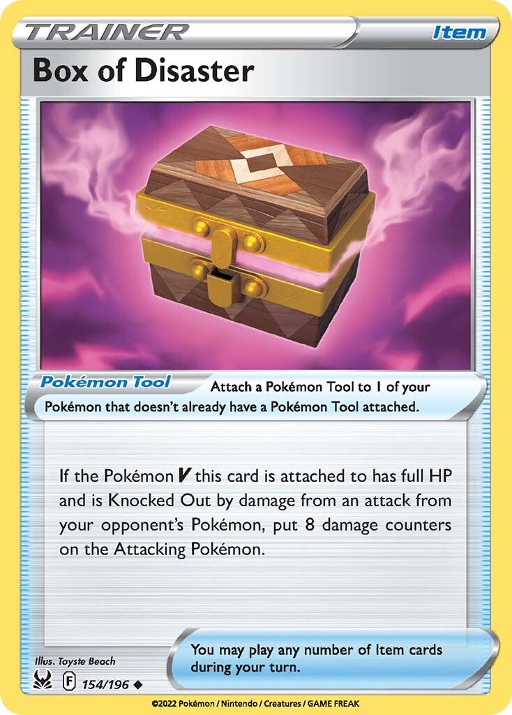 Box of Disaster (154/196) [Sword & Shield: Lost Origin] - Pokémon - Card Brawlers | Quebec | Canada |