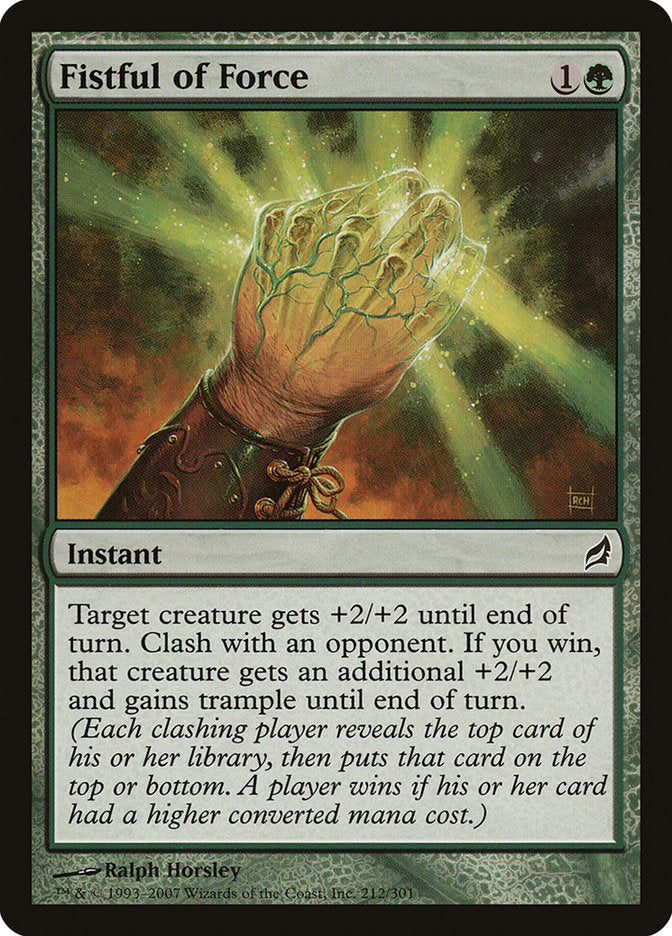 Fistful of Force [Lorwyn] - Magic: The Gathering - Card Brawlers | Quebec | Canada |