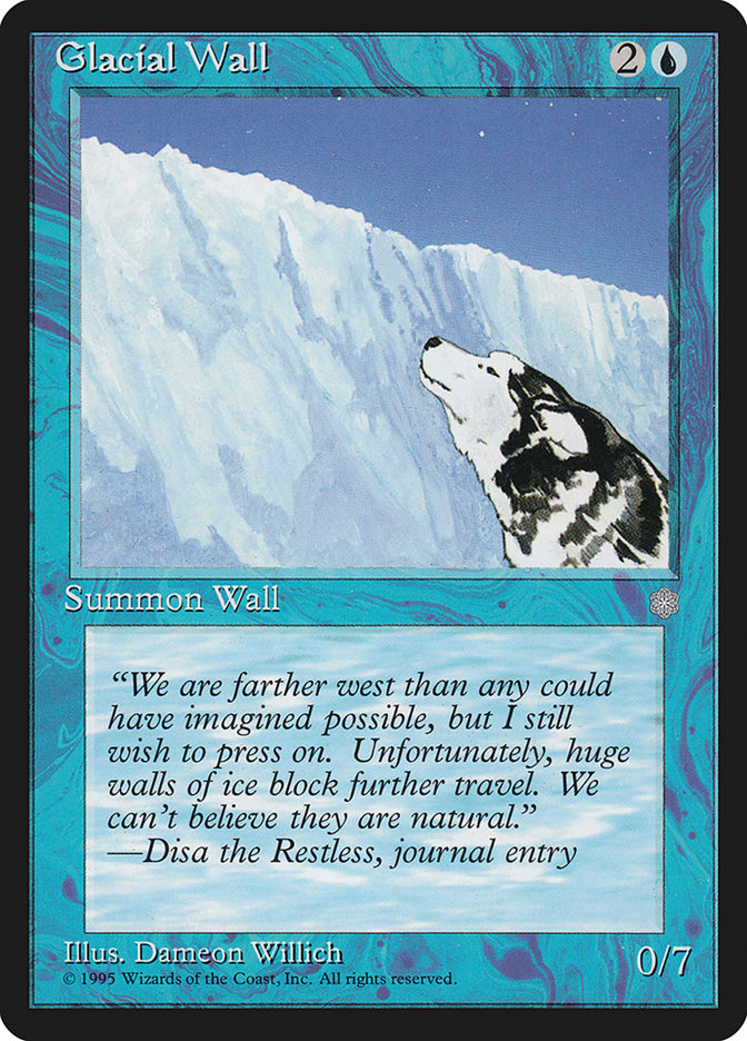 Glacial Wall [Ice Age] - Magic: The Gathering - Card Brawlers | Quebec | Canada |