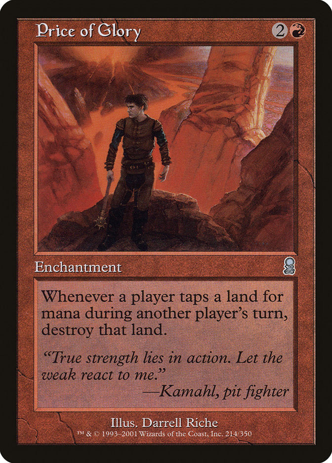 Price of Glory [Odyssey] - Magic: The Gathering - Card Brawlers | Quebec | Canada |