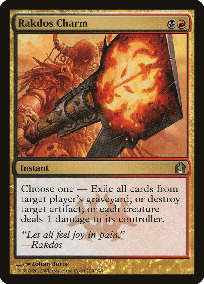 Rakdos Charm [Return to Ravnica] - Magic: The Gathering - Card Brawlers | Quebec | Canada |