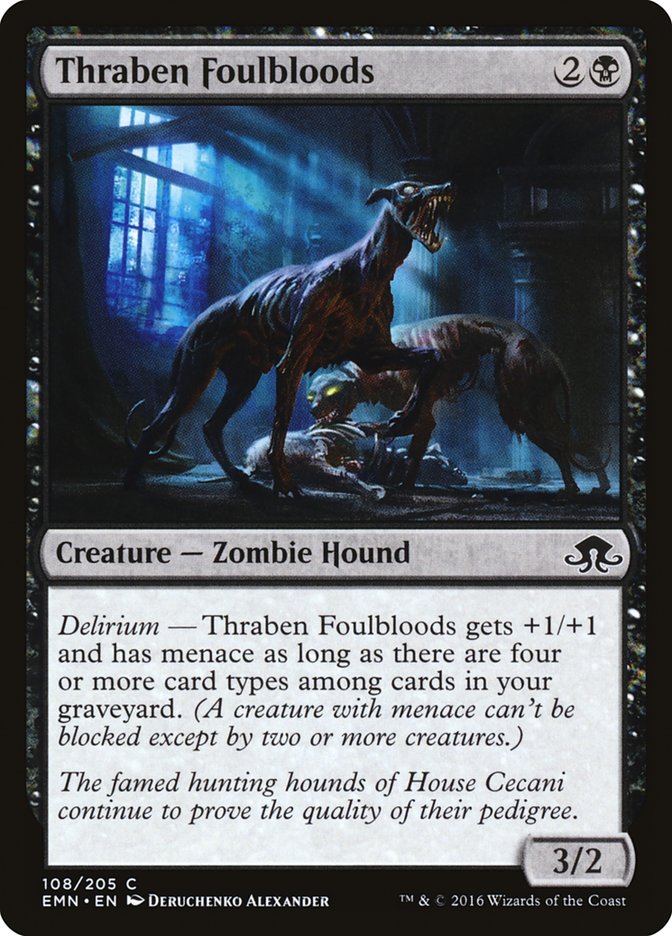 Thraben Foulbloods [Eldritch Moon] - Magic: The Gathering - Card Brawlers | Quebec | Canada |