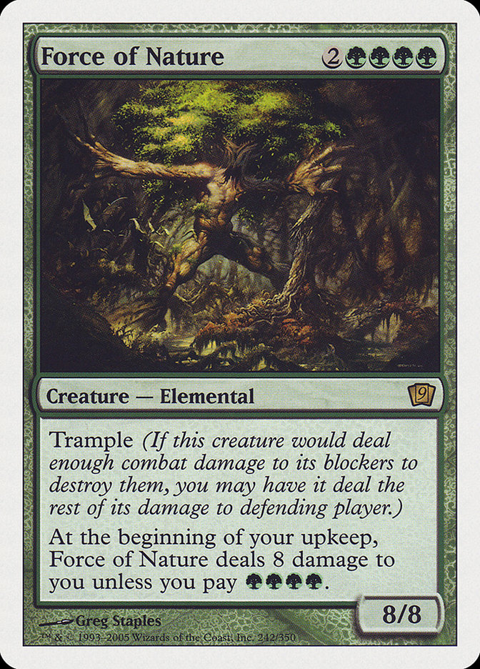 Force of Nature [Ninth Edition] - Magic: The Gathering - Card Brawlers | Quebec | Canada |