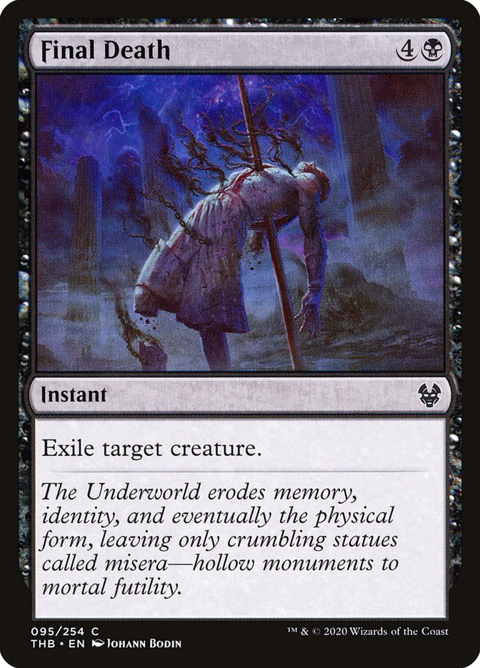 Final Death [Theros Beyond Death] - Magic: The Gathering - Card Brawlers | Quebec | Canada |