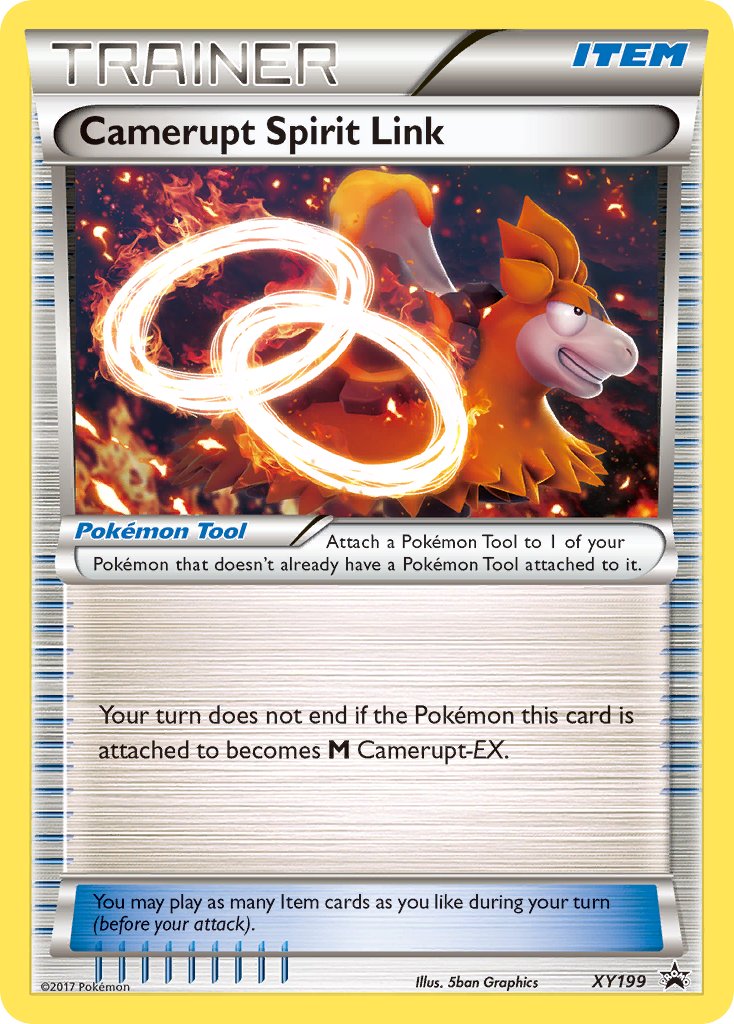Camerupt Spirit Link (XY199) [XY: Black Star Promos] - Pokémon - Card Brawlers | Quebec | Canada |