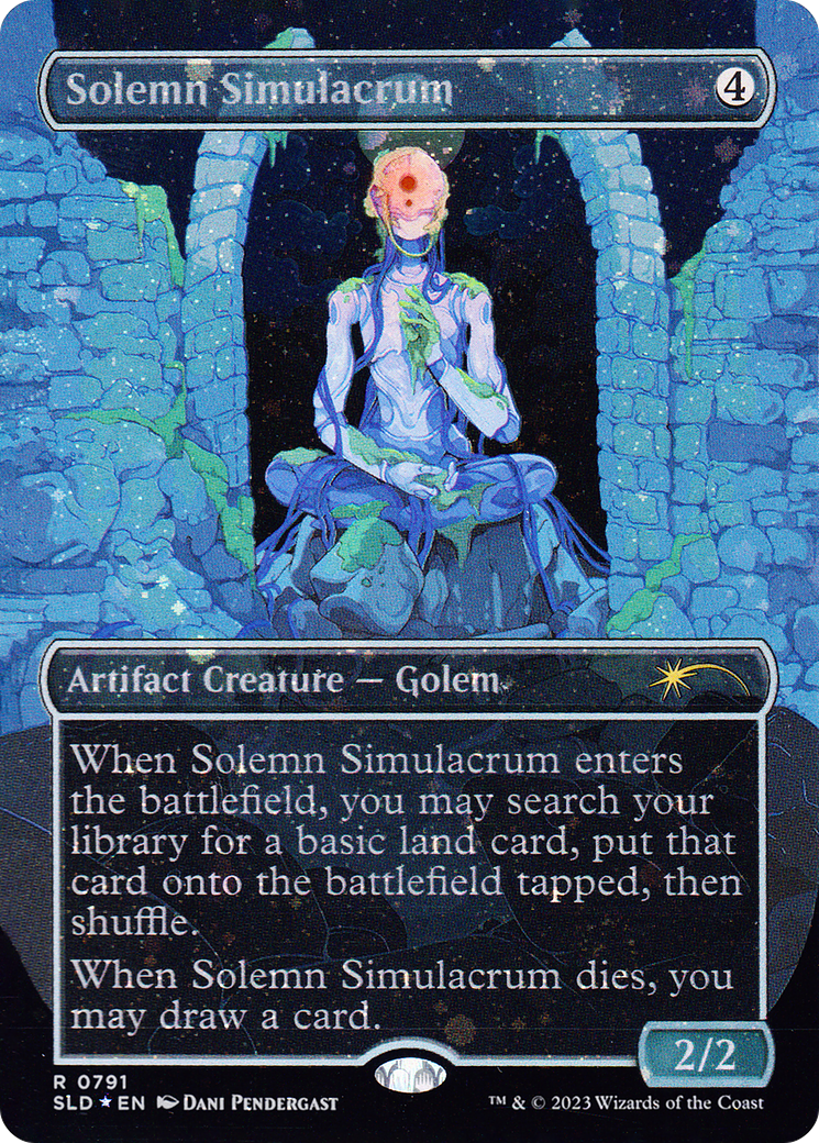 Solemn Simulacrum (1725) (Rainbow Foil) [Secret Lair Drop Series] - Magic: The Gathering - Card Brawlers | Quebec | Canada |