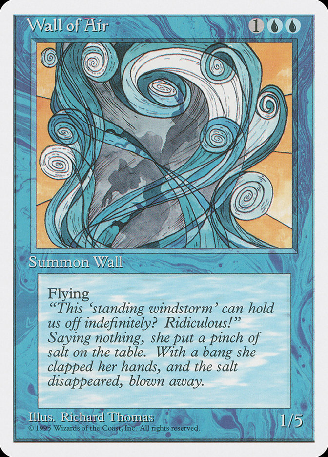 Wall of Air [Fourth Edition] - Magic: The Gathering - Card Brawlers | Quebec | Canada |