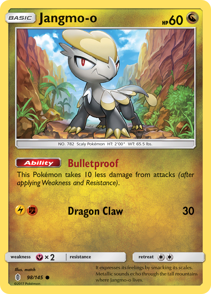 Jangmo-o (98/145) [Sun & Moon: Guardians Rising] - Pokémon - Card Brawlers | Quebec | Canada |