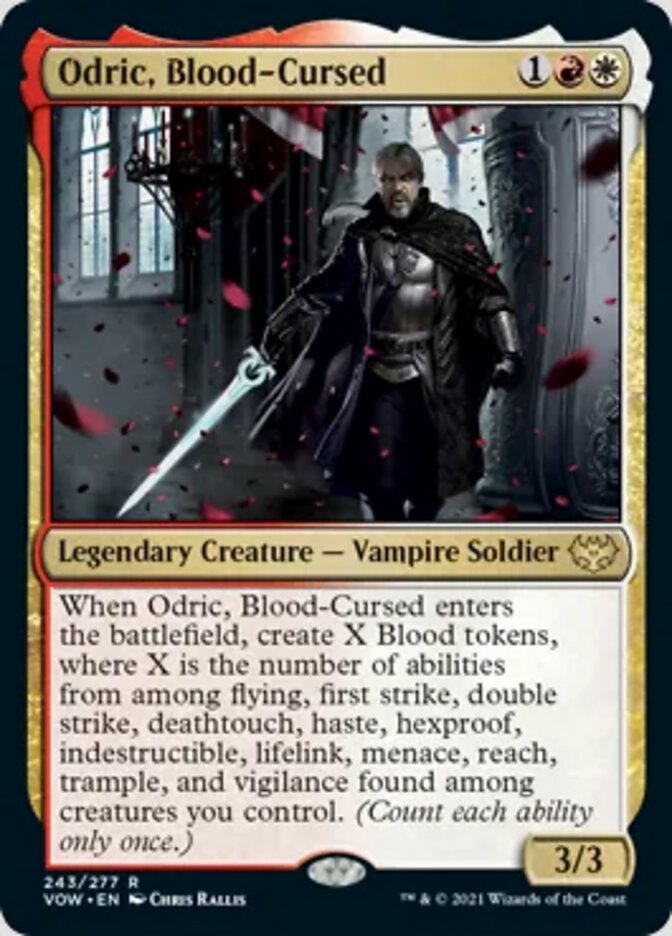 Odric, Blood-Cursed [Innistrad: Crimson Vow] - Magic: The Gathering - Card Brawlers | Quebec | Canada |