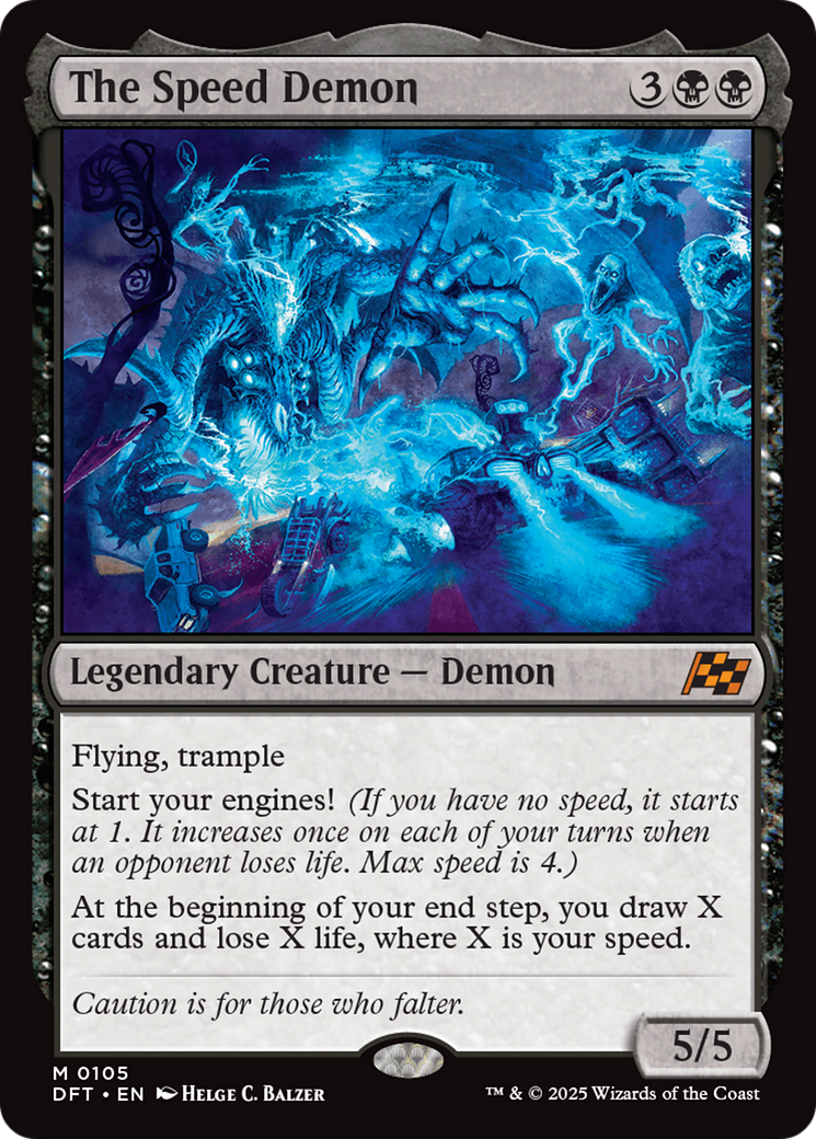 The Speed Demon [Aetherdrift] - Magic: The Gathering - Card Brawlers | Quebec | Canada |