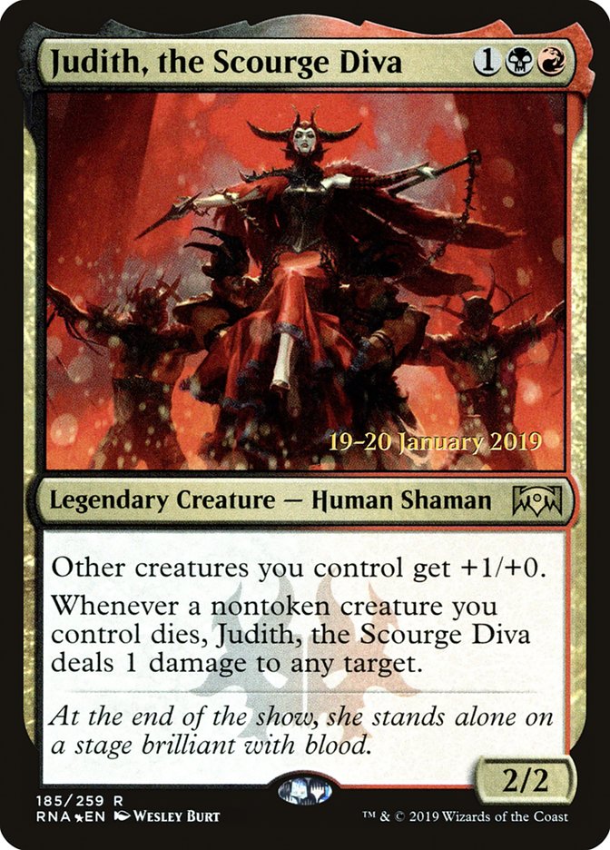 Judith, the Scourge Diva [Ravnica Allegiance Prerelease Promos] - Magic: The Gathering - Card Brawlers | Quebec | Canada |