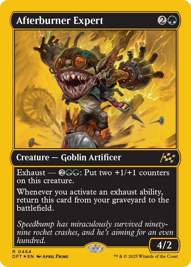Afterburner Expert (First-Place Foil) [Aetherdrift] - Magic: The Gathering - Card Brawlers | Quebec | Canada |