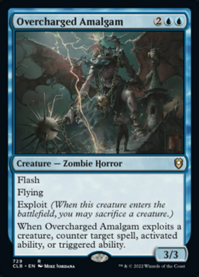 Overcharged Amalgam [Commander Legends: Battle for Baldur's Gate] - Magic: The Gathering - Card Brawlers | Quebec | Canada |