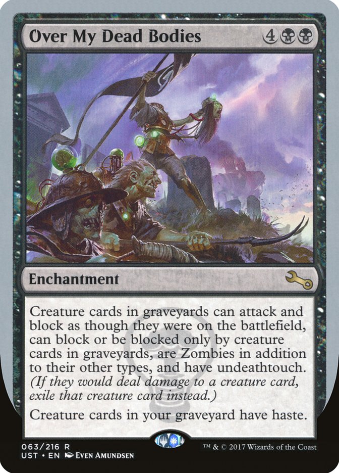Over My Dead Bodies [Unstable] - Magic: The Gathering - Card Brawlers | Quebec | Canada |