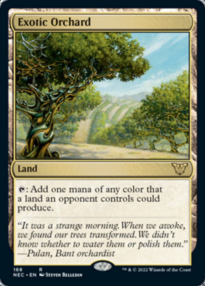 Exotic Orchard [Kamigawa: Neon Dynasty Commander] - Magic: The Gathering - Card Brawlers | Quebec | Canada |