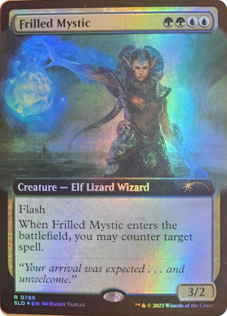 Frilled Mystic (Extended Art) [Secret Lair Drop Series] - Magic: The Gathering - Card Brawlers | Quebec | Canada |